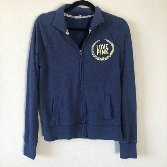 PINK Victoria's Secret Quarter Zip Pullover XS - Picture 3 of 7